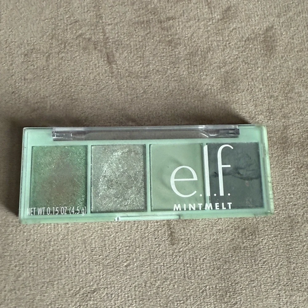 ELF Mint Melt Eyeshadow Palette - Green Shades. Makeup bundle